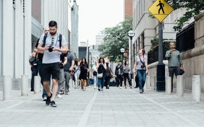 La mobilité s’active avec les piétons et les cyclistes