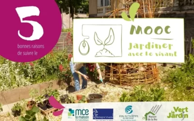 MOOC jardiner avec le vivant : déjà 12 000 inscrits !