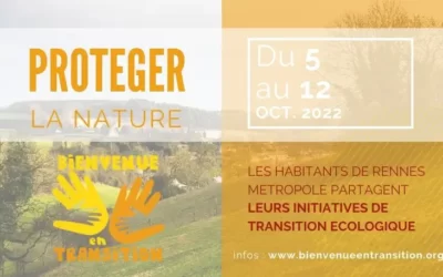 Bienvenue en transition : des initiatives pour protéger la nature