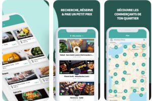 Cette application anti-gaspillage vous permet d’acheter à un prix réduit des paniers surprises, composés d'aliments non-vendus mais toujours consommables des commerçant partenaires à proximité.