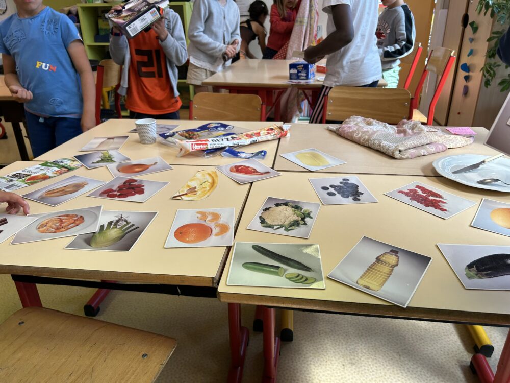 Ateliers alimentation durable dans une école du Val d'Ille-Aubigné par la Mce