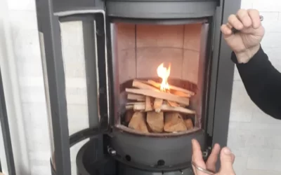Allumer le feu, oui mais par le haut !