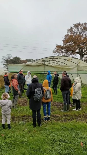 Défi foyers alimentation positive visite ferme