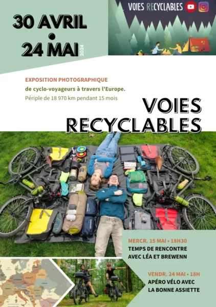 voies recyclables affiche