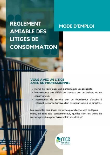 reglement amiable litiges de consommation