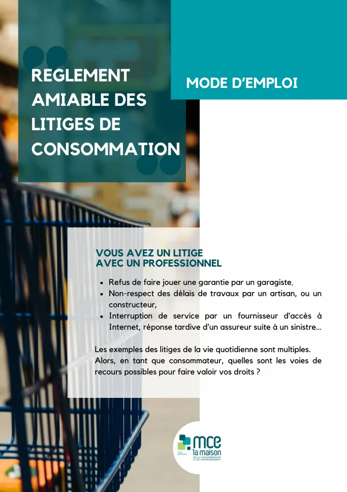 reglement amiable litiges de consommation